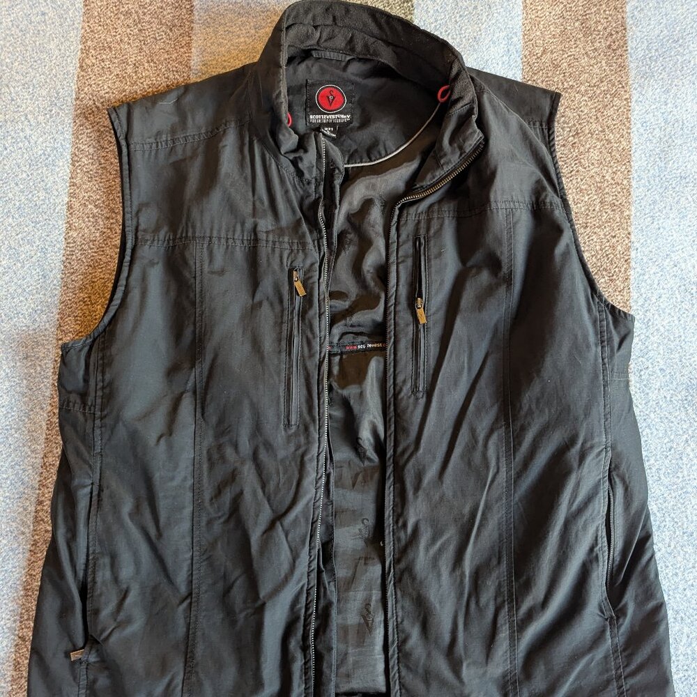 ScotteVest Tec Vest Mens Large Zipper Pockets Utility Vest